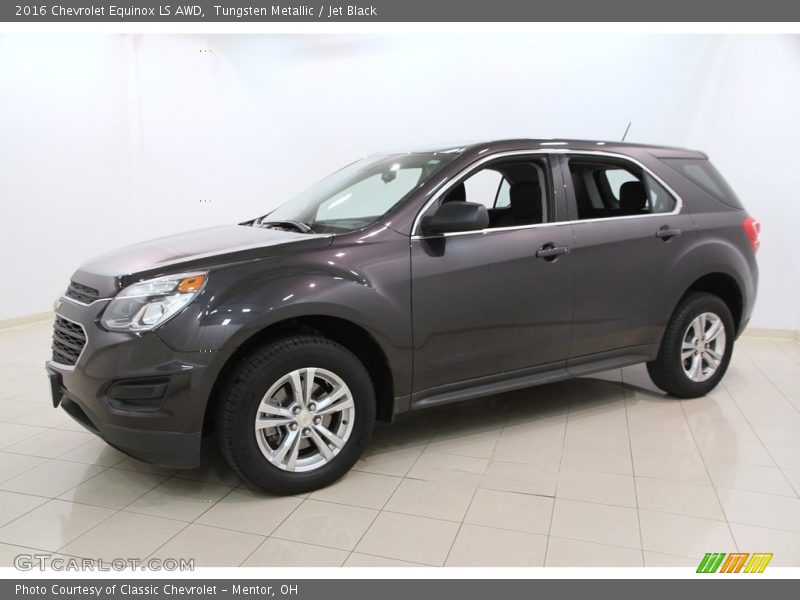 Tungsten Metallic / Jet Black 2016 Chevrolet Equinox LS AWD