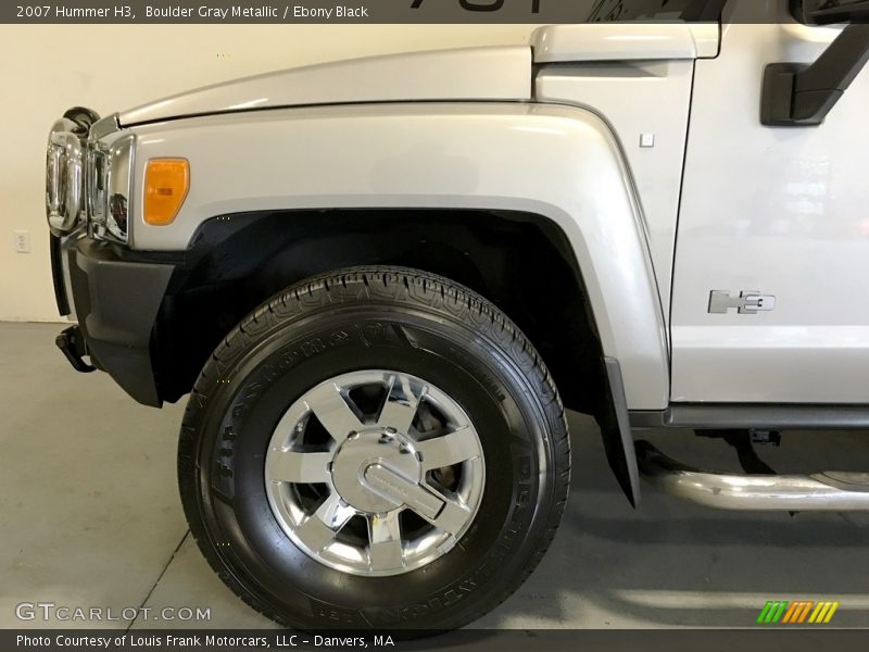 Boulder Gray Metallic / Ebony Black 2007 Hummer H3