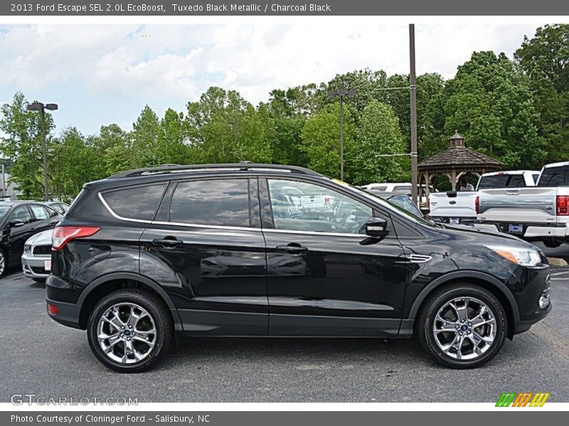 Tuxedo Black Metallic / Charcoal Black 2013 Ford Escape SEL 2.0L EcoBoost