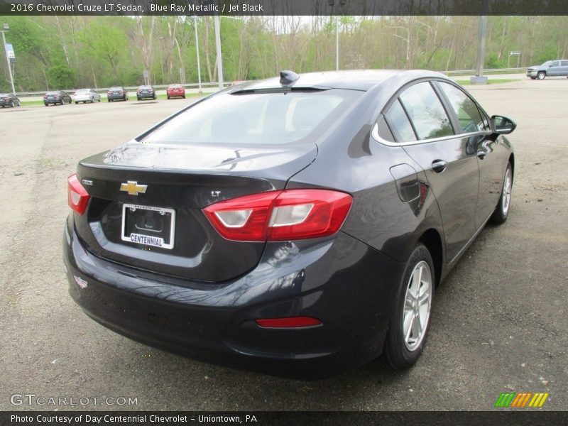 Blue Ray Metallic / Jet Black 2016 Chevrolet Cruze LT Sedan