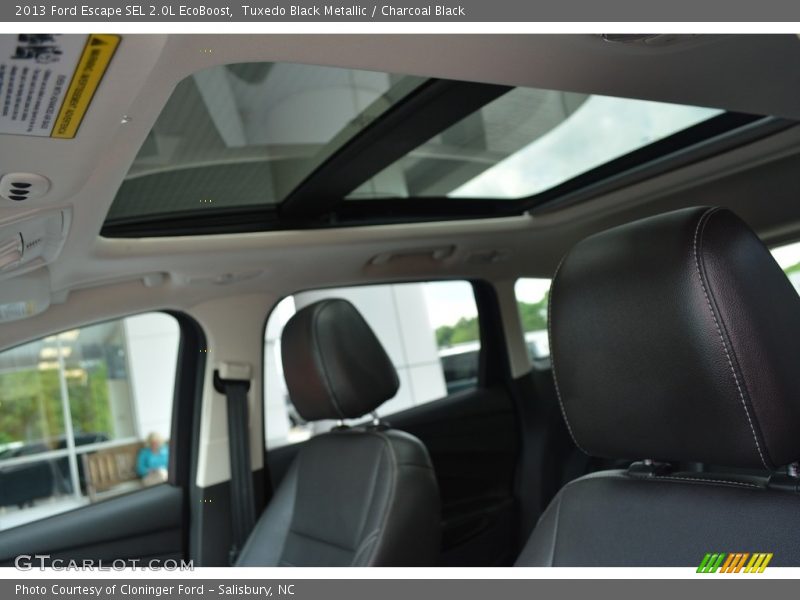 Tuxedo Black Metallic / Charcoal Black 2013 Ford Escape SEL 2.0L EcoBoost