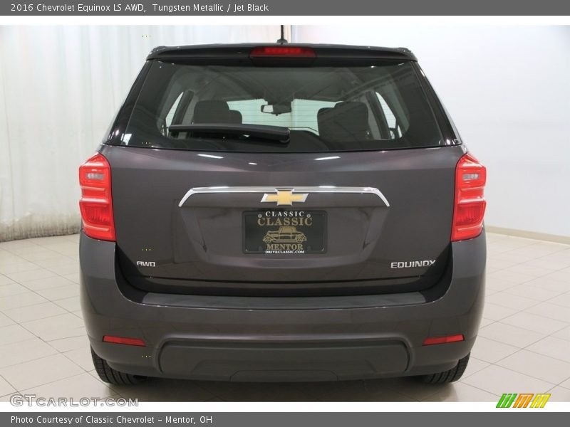 Tungsten Metallic / Jet Black 2016 Chevrolet Equinox LS AWD