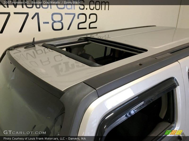 Boulder Gray Metallic / Ebony Black 2007 Hummer H3
