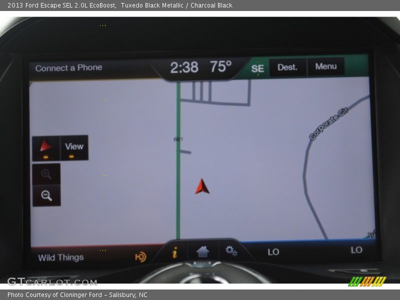 Tuxedo Black Metallic / Charcoal Black 2013 Ford Escape SEL 2.0L EcoBoost
