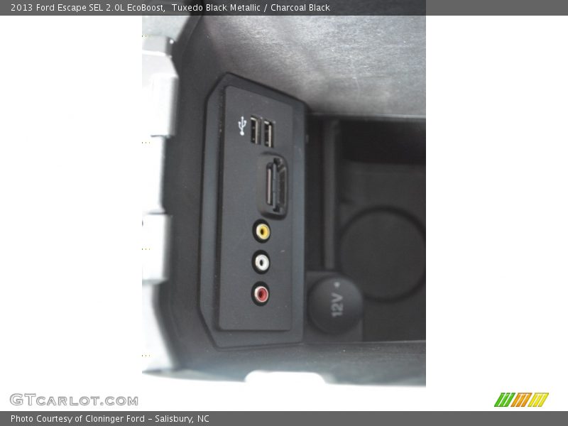 Tuxedo Black Metallic / Charcoal Black 2013 Ford Escape SEL 2.0L EcoBoost