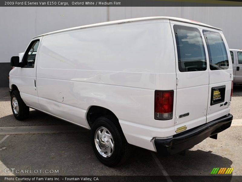 Oxford White / Medium Flint 2009 Ford E Series Van E150 Cargo