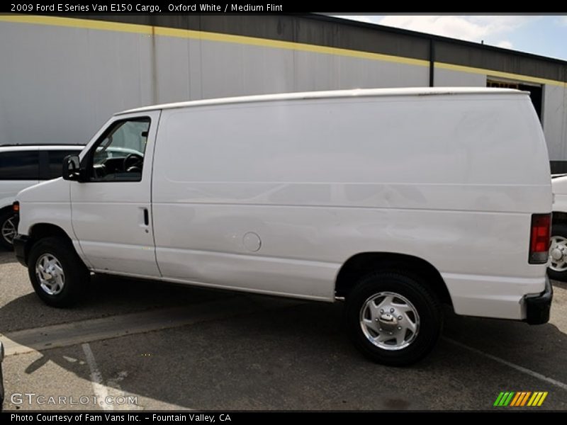 Oxford White / Medium Flint 2009 Ford E Series Van E150 Cargo