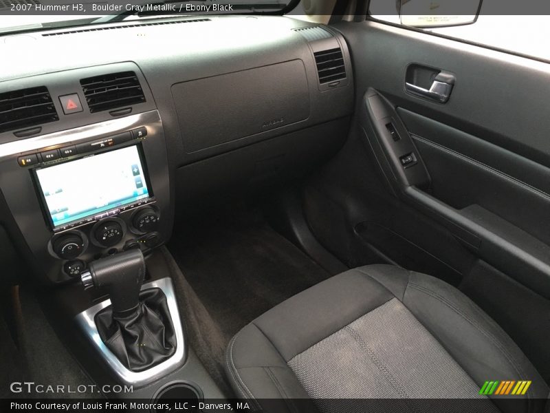 Boulder Gray Metallic / Ebony Black 2007 Hummer H3