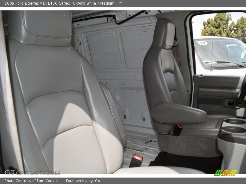 Oxford White / Medium Flint 2009 Ford E Series Van E150 Cargo