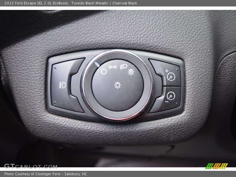 Tuxedo Black Metallic / Charcoal Black 2013 Ford Escape SEL 2.0L EcoBoost