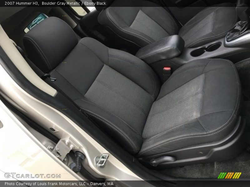 Boulder Gray Metallic / Ebony Black 2007 Hummer H3