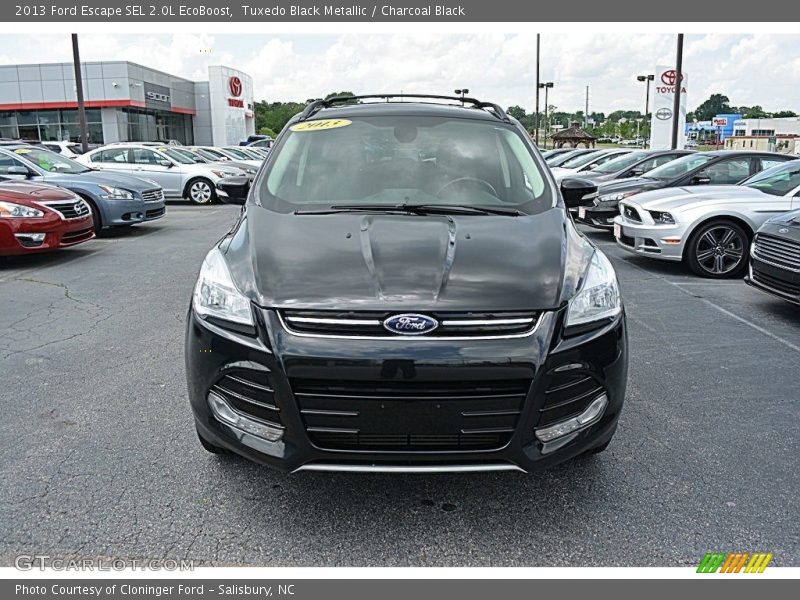 Tuxedo Black Metallic / Charcoal Black 2013 Ford Escape SEL 2.0L EcoBoost