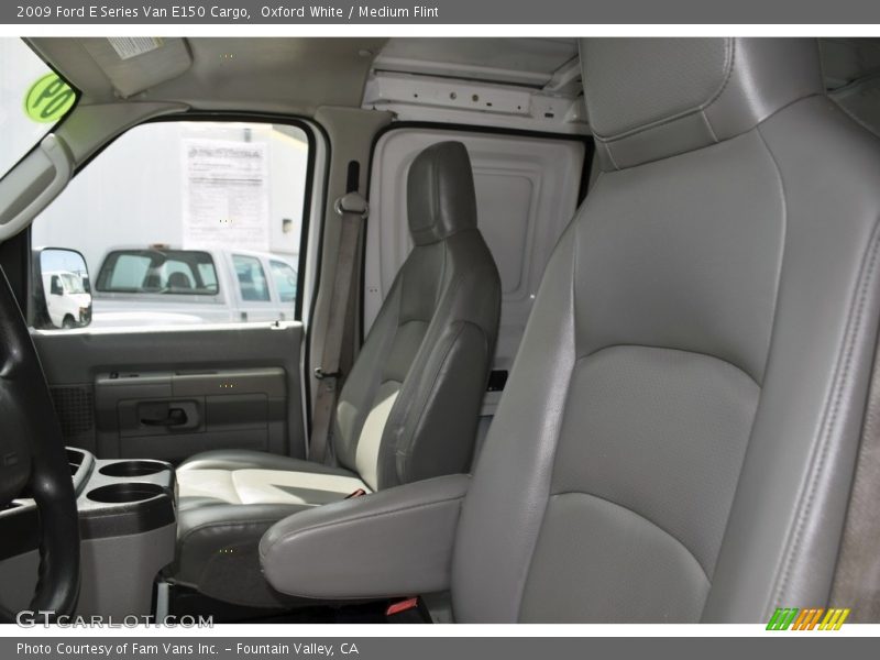 Oxford White / Medium Flint 2009 Ford E Series Van E150 Cargo