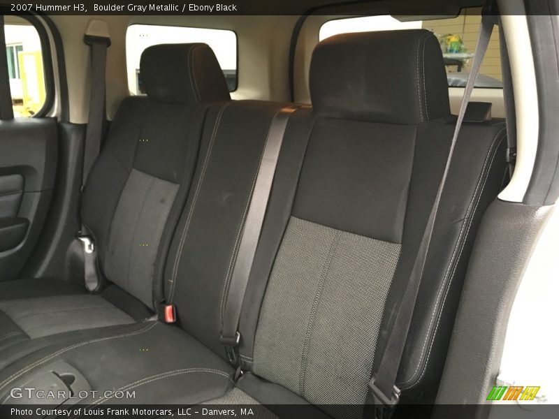 Boulder Gray Metallic / Ebony Black 2007 Hummer H3