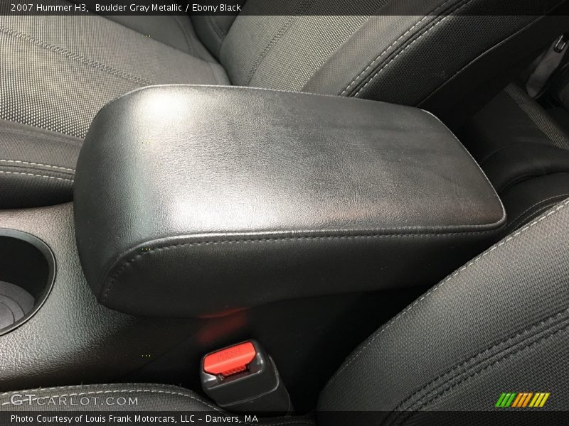 Boulder Gray Metallic / Ebony Black 2007 Hummer H3