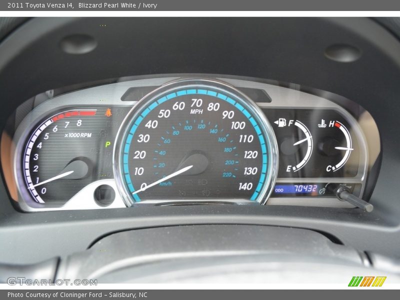 Blizzard Pearl White / Ivory 2011 Toyota Venza I4