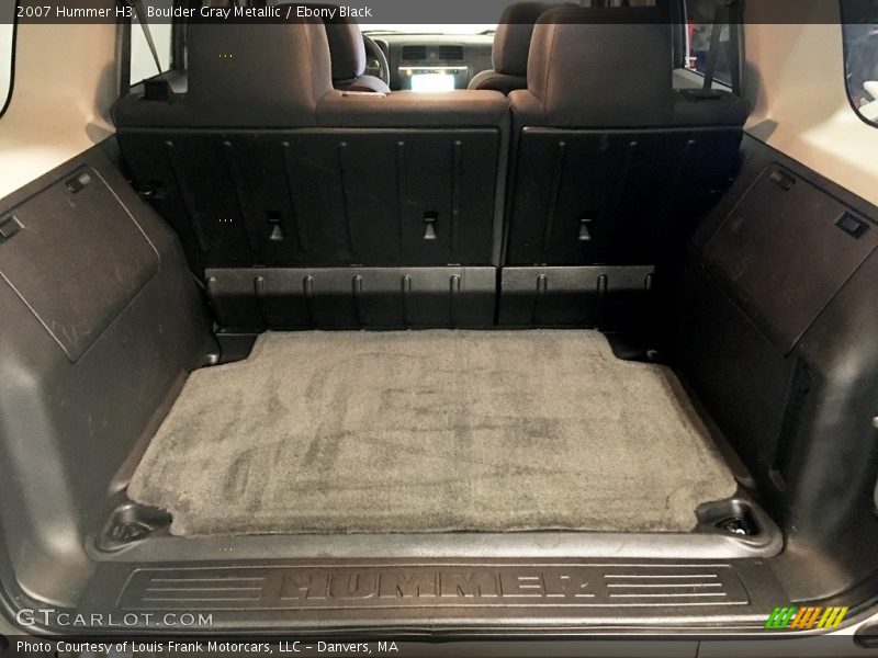 Boulder Gray Metallic / Ebony Black 2007 Hummer H3