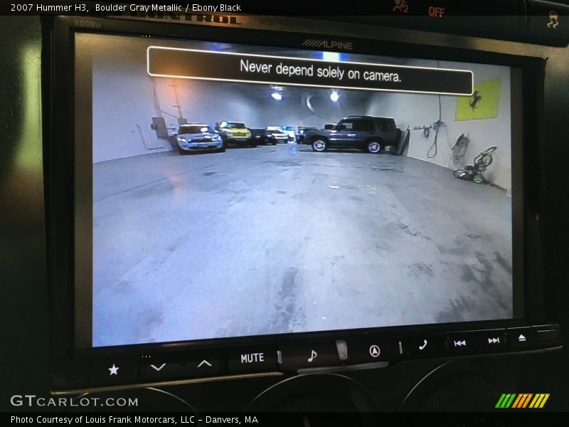 Boulder Gray Metallic / Ebony Black 2007 Hummer H3