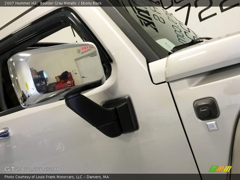 Boulder Gray Metallic / Ebony Black 2007 Hummer H3