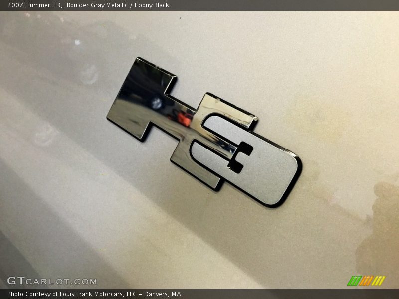 Boulder Gray Metallic / Ebony Black 2007 Hummer H3