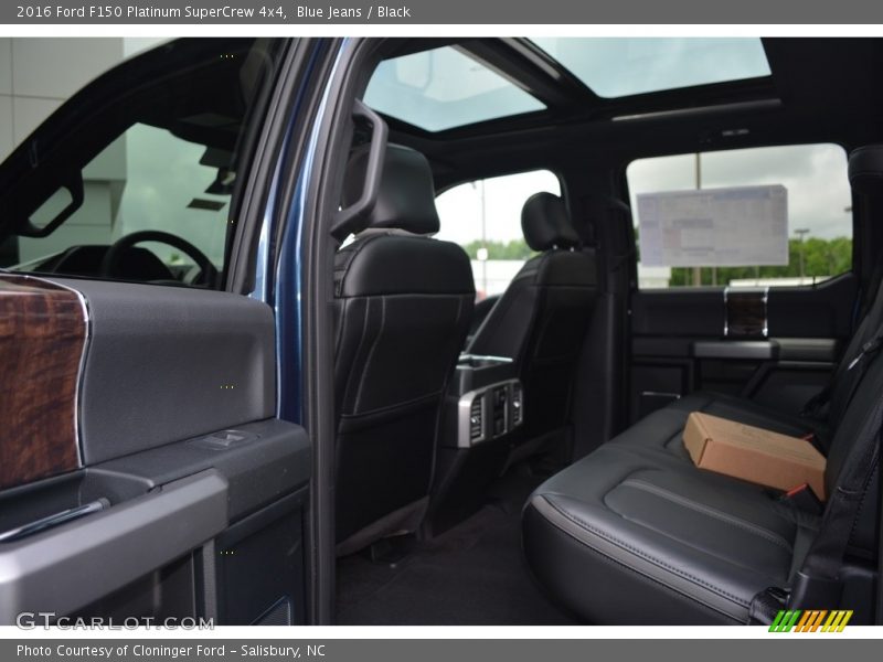 Blue Jeans / Black 2016 Ford F150 Platinum SuperCrew 4x4