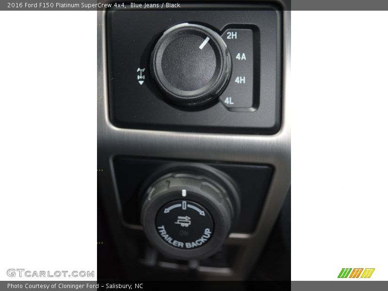 Blue Jeans / Black 2016 Ford F150 Platinum SuperCrew 4x4