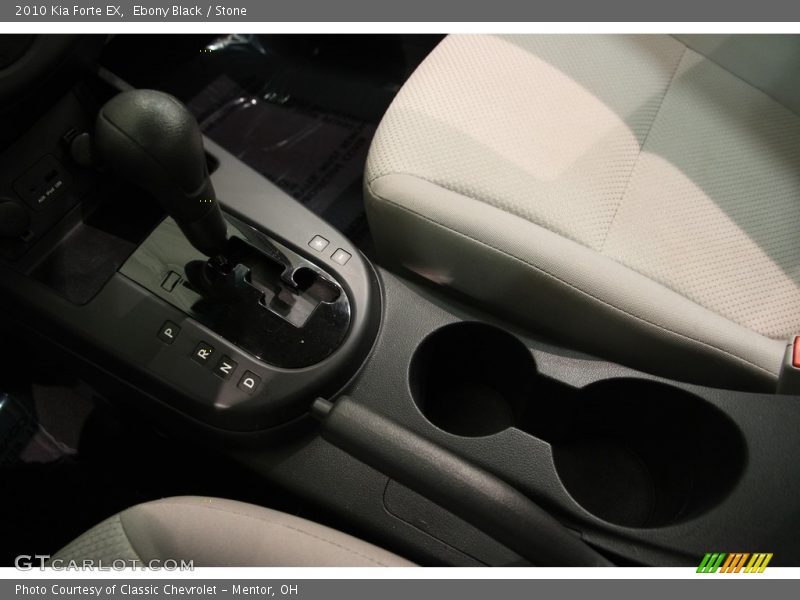 Ebony Black / Stone 2010 Kia Forte EX