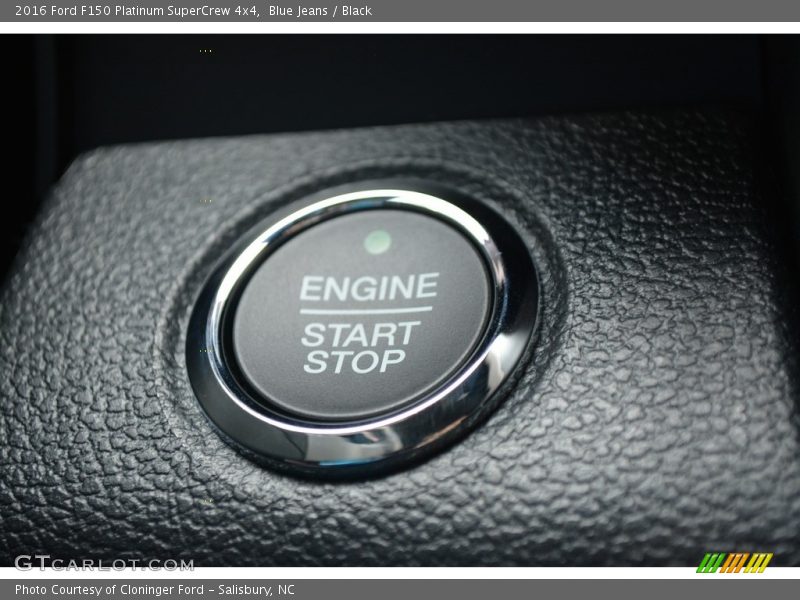 Blue Jeans / Black 2016 Ford F150 Platinum SuperCrew 4x4