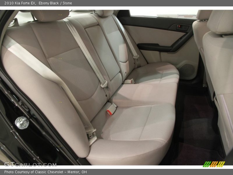Ebony Black / Stone 2010 Kia Forte EX