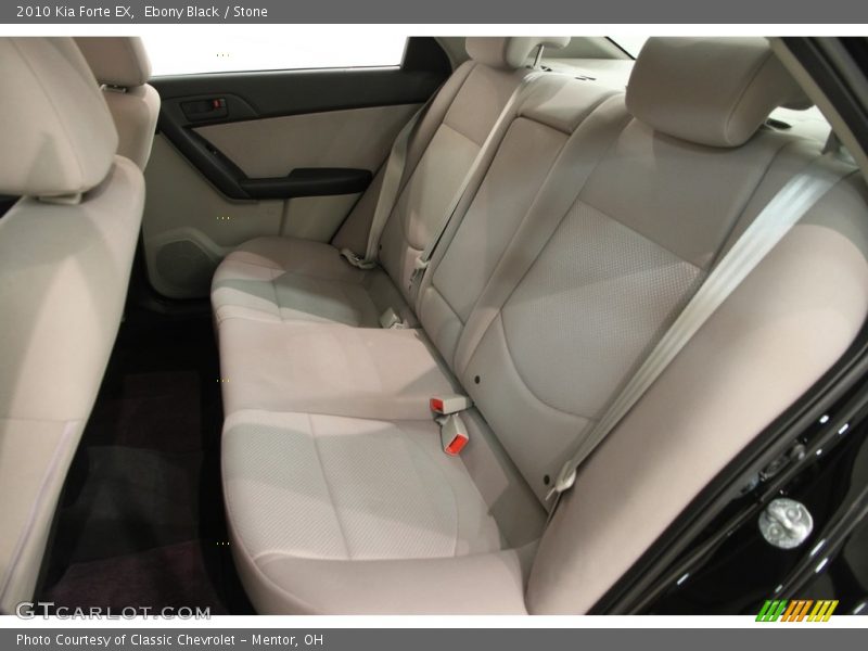 Ebony Black / Stone 2010 Kia Forte EX