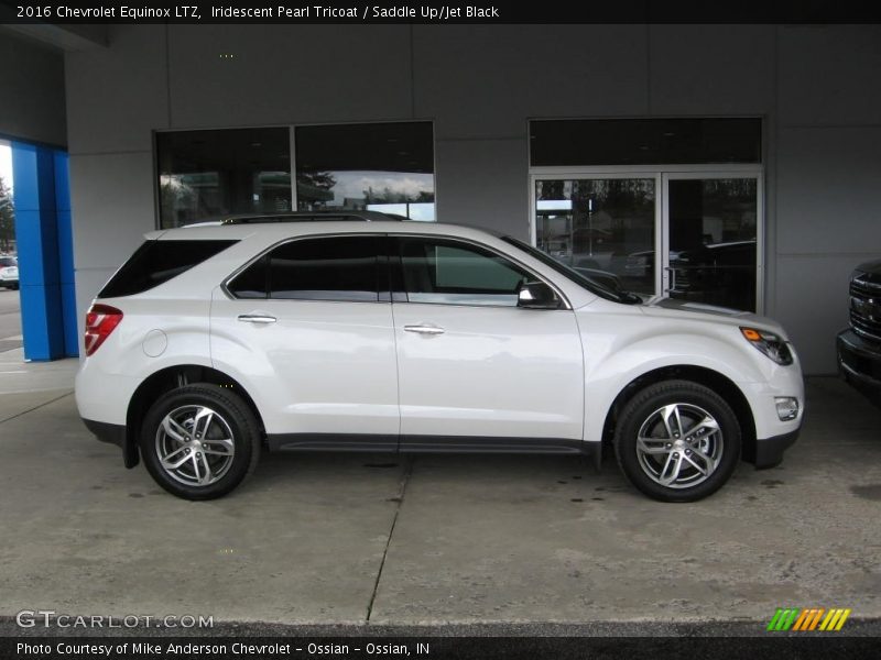 Iridescent Pearl Tricoat / Saddle Up/Jet Black 2016 Chevrolet Equinox LTZ