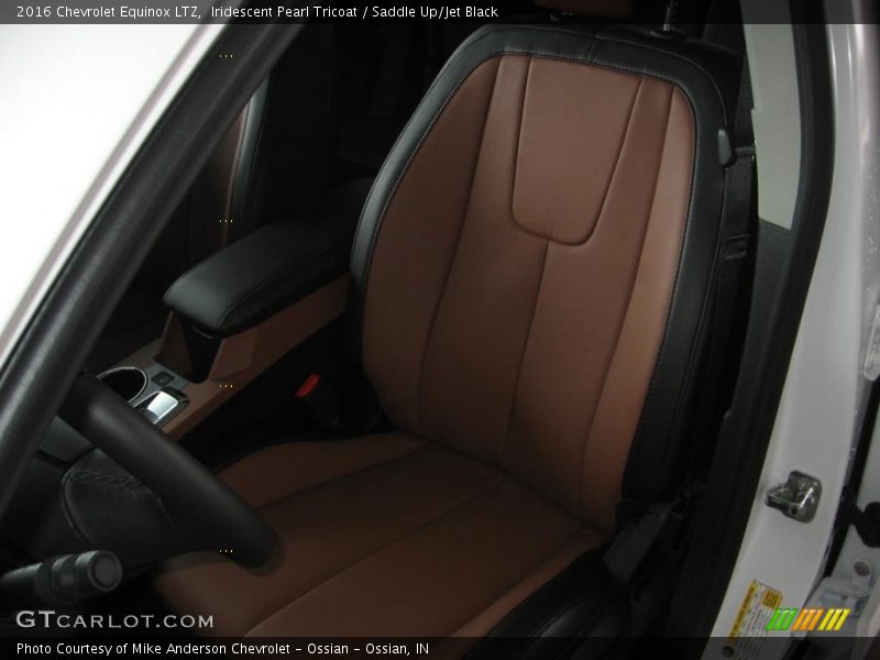 Iridescent Pearl Tricoat / Saddle Up/Jet Black 2016 Chevrolet Equinox LTZ