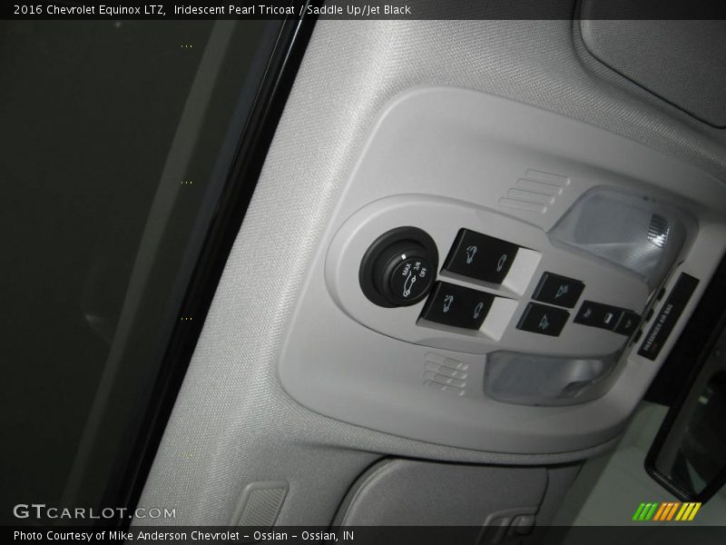 Iridescent Pearl Tricoat / Saddle Up/Jet Black 2016 Chevrolet Equinox LTZ