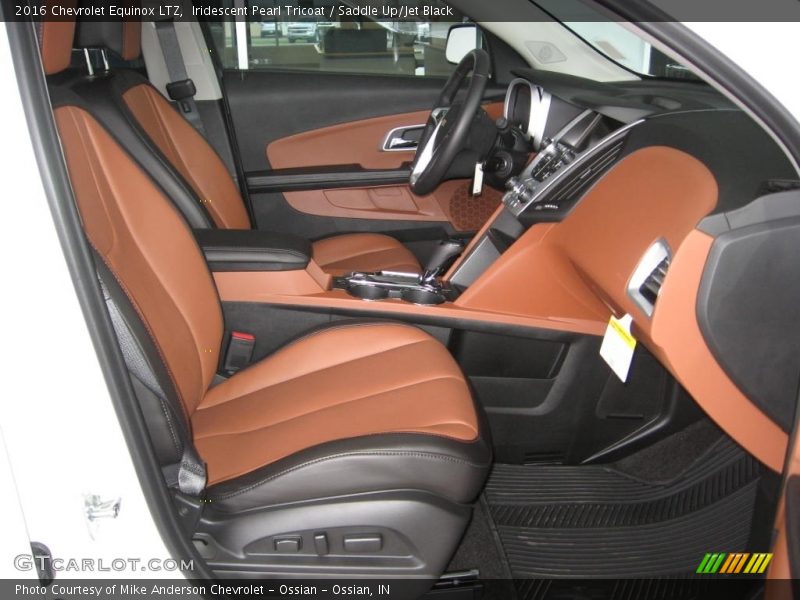 Iridescent Pearl Tricoat / Saddle Up/Jet Black 2016 Chevrolet Equinox LTZ