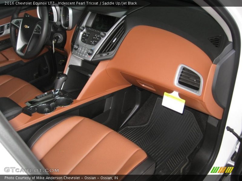Iridescent Pearl Tricoat / Saddle Up/Jet Black 2016 Chevrolet Equinox LTZ