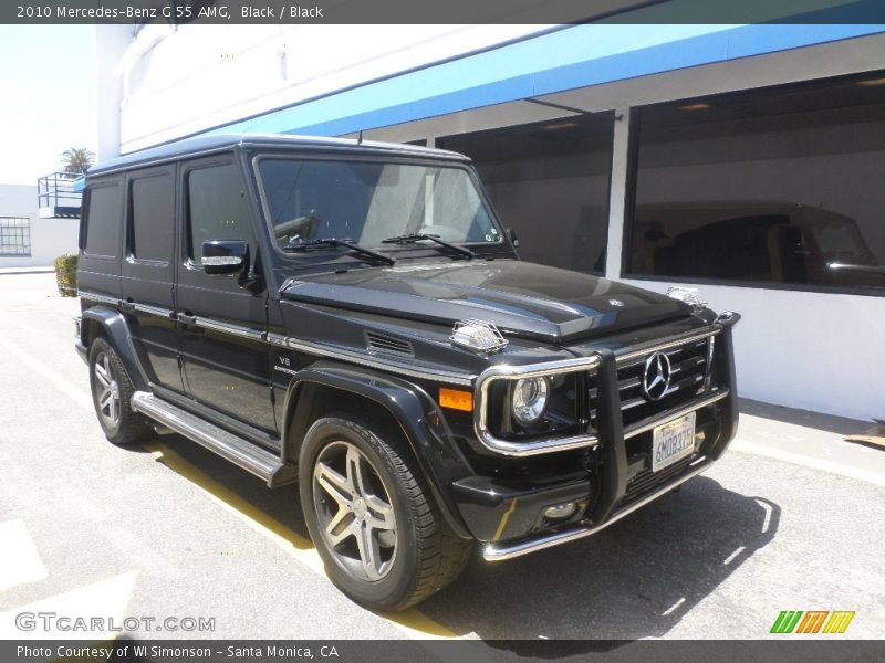 Black / Black 2010 Mercedes-Benz G 55 AMG