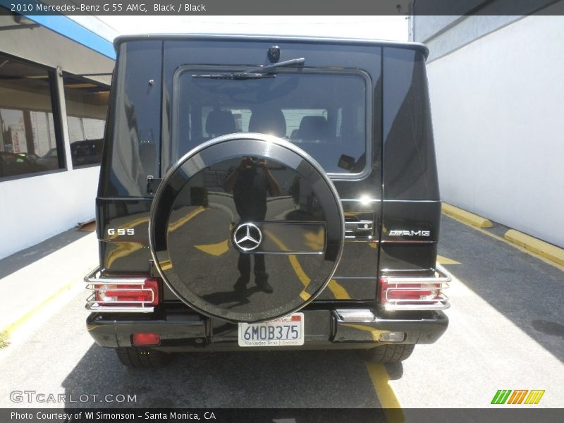 Black / Black 2010 Mercedes-Benz G 55 AMG