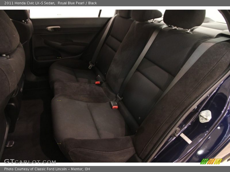 Royal Blue Pearl / Black 2011 Honda Civic LX-S Sedan