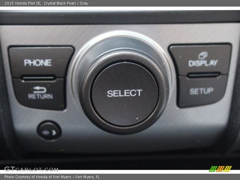 Crystal Black Pearl / Gray 2015 Honda Pilot SE