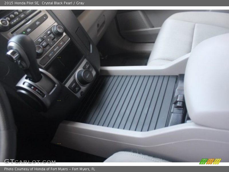Crystal Black Pearl / Gray 2015 Honda Pilot SE