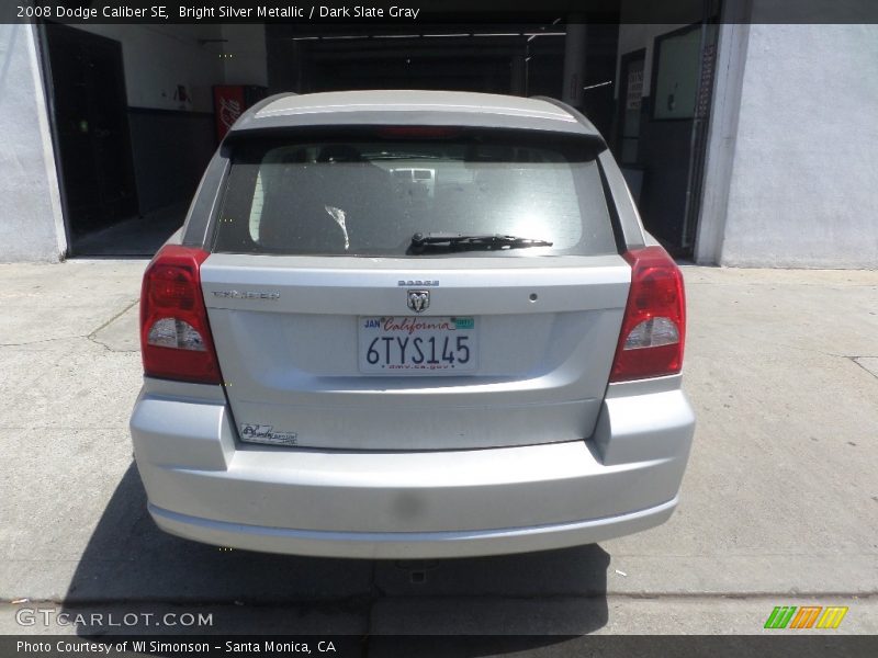 Bright Silver Metallic / Dark Slate Gray 2008 Dodge Caliber SE