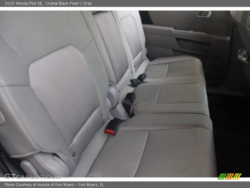 Crystal Black Pearl / Gray 2015 Honda Pilot SE