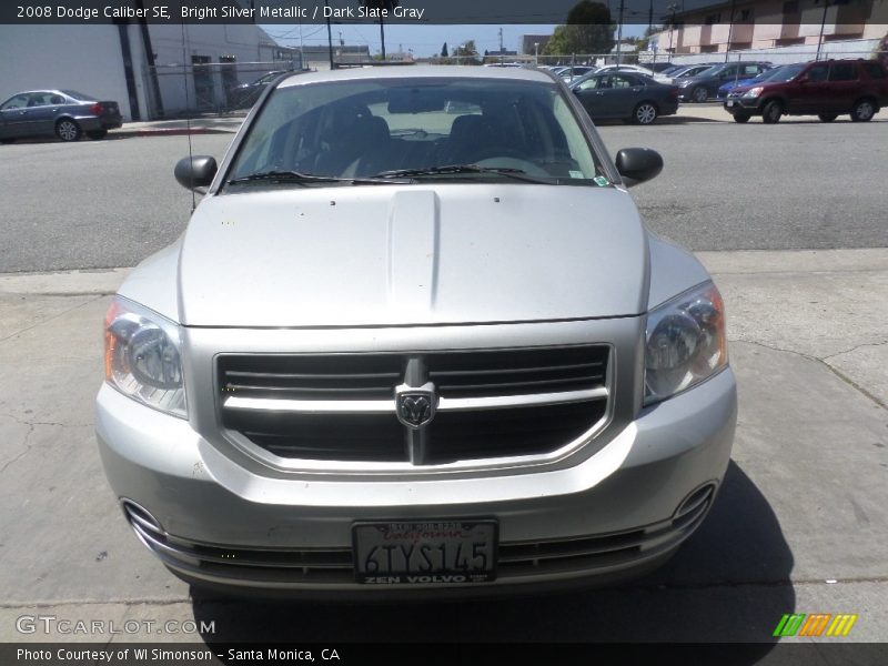 Bright Silver Metallic / Dark Slate Gray 2008 Dodge Caliber SE