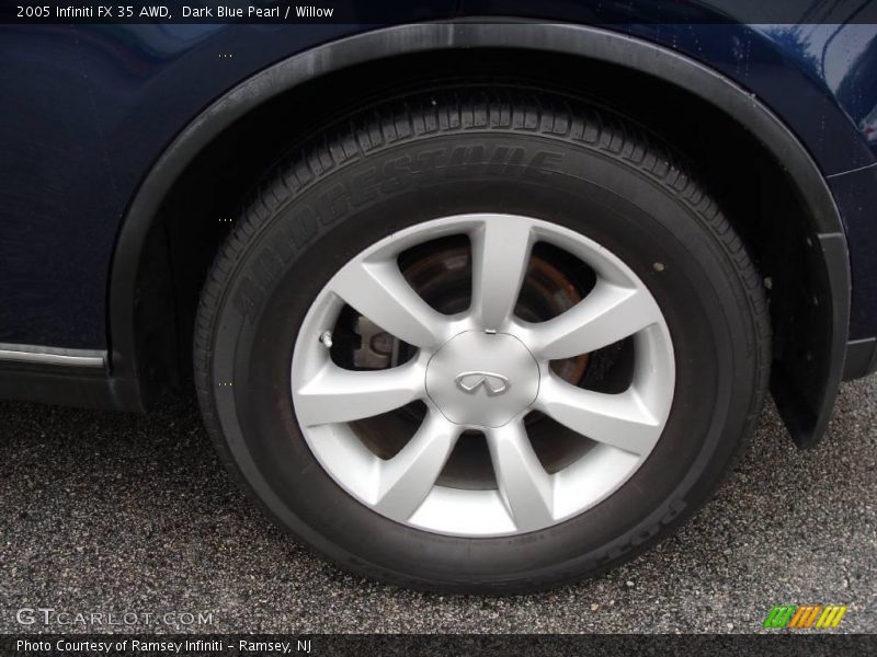 Dark Blue Pearl / Willow 2005 Infiniti FX 35 AWD