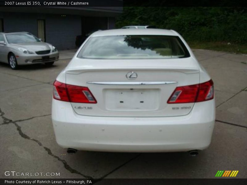 Crystal White / Cashmere 2007 Lexus ES 350