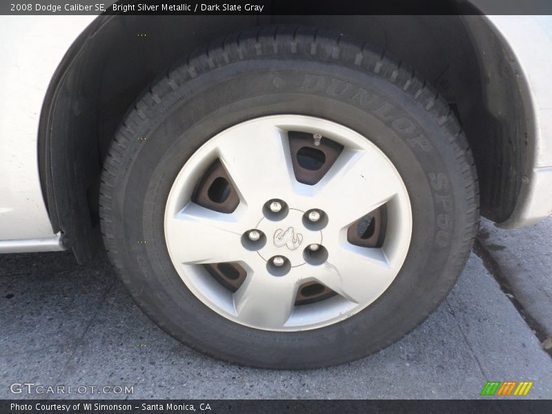 Bright Silver Metallic / Dark Slate Gray 2008 Dodge Caliber SE