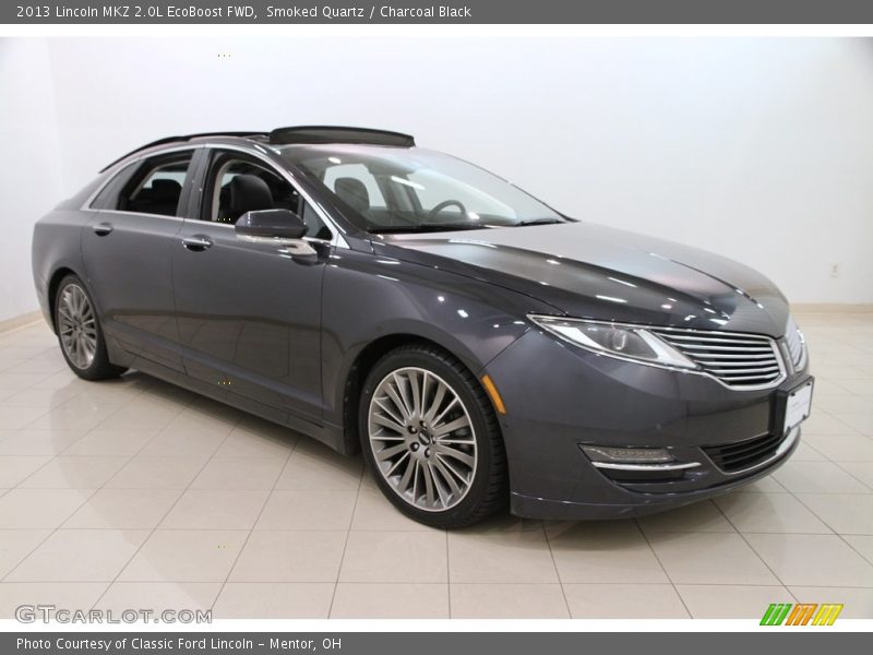 Smoked Quartz / Charcoal Black 2013 Lincoln MKZ 2.0L EcoBoost FWD