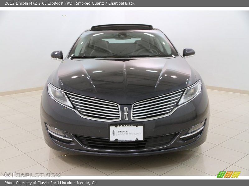 Smoked Quartz / Charcoal Black 2013 Lincoln MKZ 2.0L EcoBoost FWD