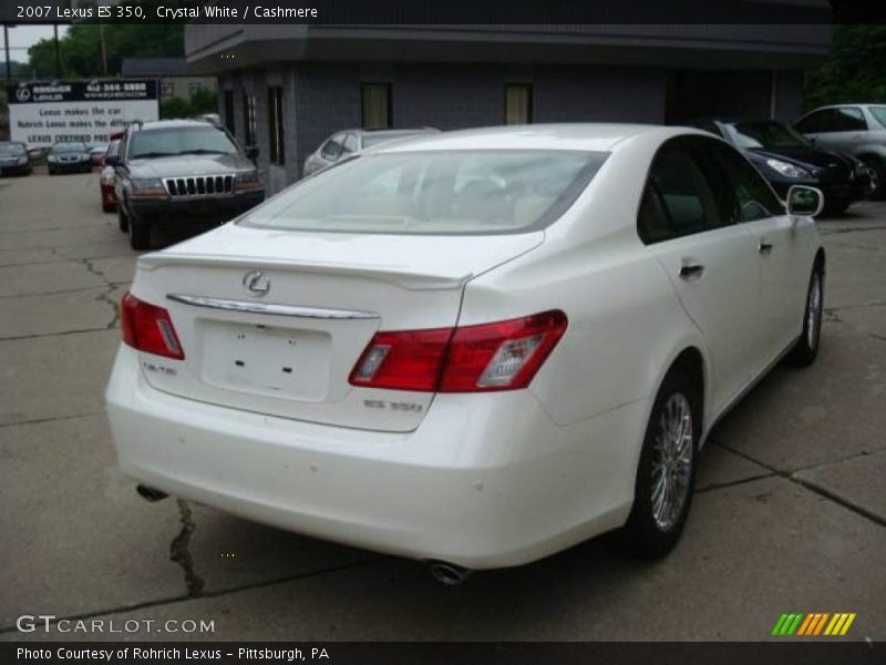 Crystal White / Cashmere 2007 Lexus ES 350