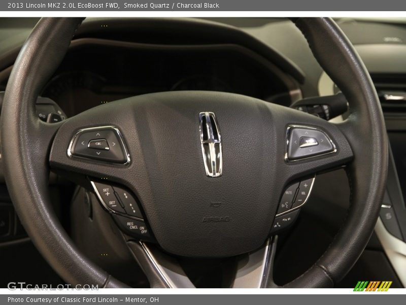 Smoked Quartz / Charcoal Black 2013 Lincoln MKZ 2.0L EcoBoost FWD